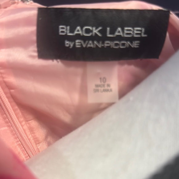 Evan Picone Vibrant Pink Floral Midi Dress - Picture 3 of 5